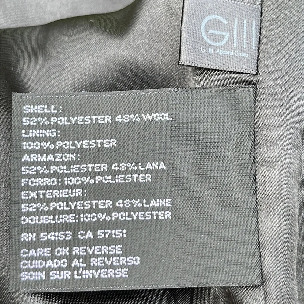 Kenneth Cole, beautiful wool blend coat 8–10 - Picture 7 of 12